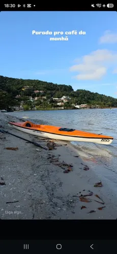 Caiaque oceanico aberto