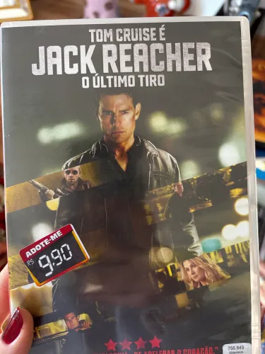 Dvd Jack reacher o último tiro 