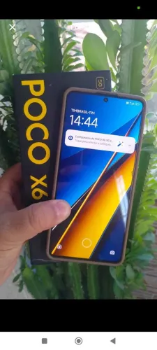POCO X6 5G GAME 256/12RAM TROCO COM VOLTA LEIA OK