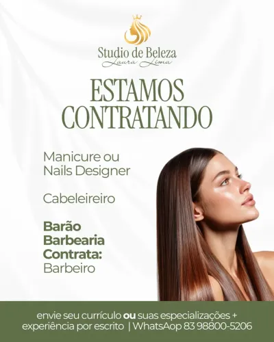 Manicure | Cabelereiro(a) e Barbeiro | Miramar