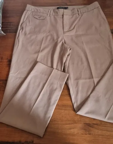 CALÇA FEM YESSICA N44 - 10/10 - ALFAIATARIA SOCIAL BEGE - C&A