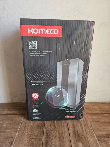 Aquecedor a Gás Komeco 36L Digital Touch - Novo na Caixa - R$ 2.800