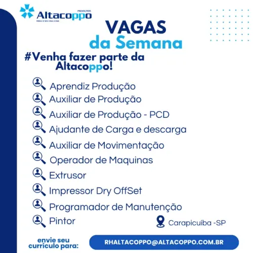 Auxiliar de Produção