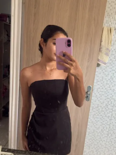 Vestido de festa preto