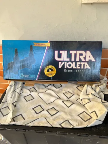 Filtro UV Esterilizador 36W Ocean Tech para Aquário e Lago 18000L