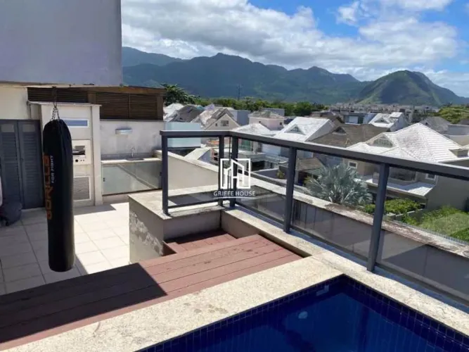 COBERTURA DUPLEX MOBILIADA PARA LOCAÇÃO NO CONDOMÍNIO ENJOY / 2 QUARTOS SENDO 1 SUITE / SO