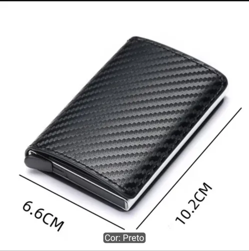 Carteira de bolso - Fibra carbono