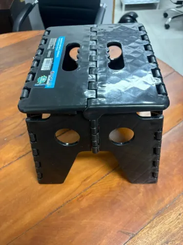 Kit 7 Banco Dobrável Retrátil 