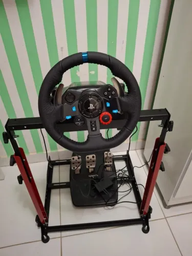 Volante g29 pra Playstation e PC com cockpit