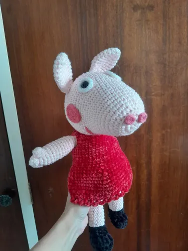 Peppa Pig feita a mão