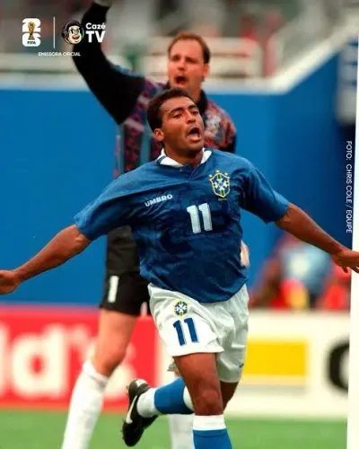 Camisa Brasil copa 1994 azul