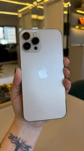 IPHONE 12 PRO MAX 256GB DOURADO SEMINOVO / LOJA FÍSICA