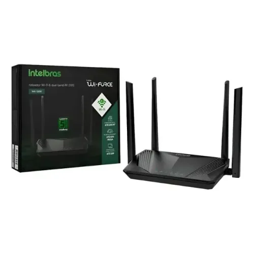 Roteador Intelbras Wi-Fi 6 W6-1500