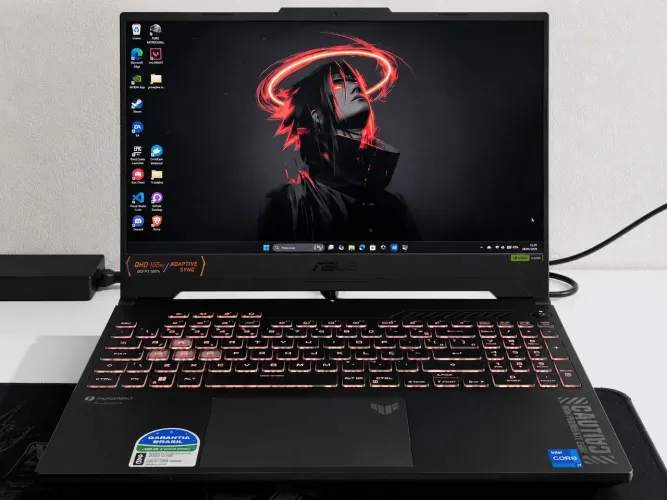 Notebook Gamer ASUS TUF Gaming F15 | Intel Core i7 | RTX 4060 8GB | 16GB RAM | 165Hz