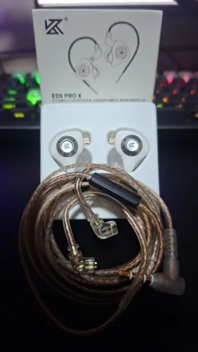 Fones profissionais para retorno  kz edx pro x. Leia a descrição e consulte as cores no PV