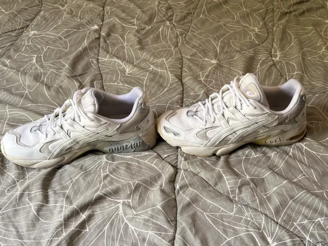 tênis asics gel-kayano 5 og branco 41