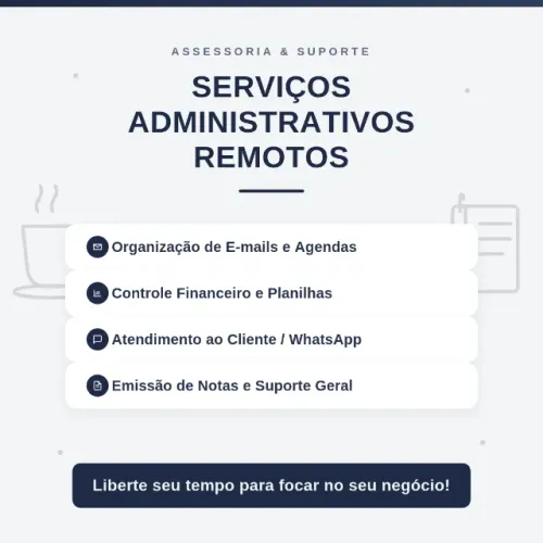 Assistente Administrativo Remoto
