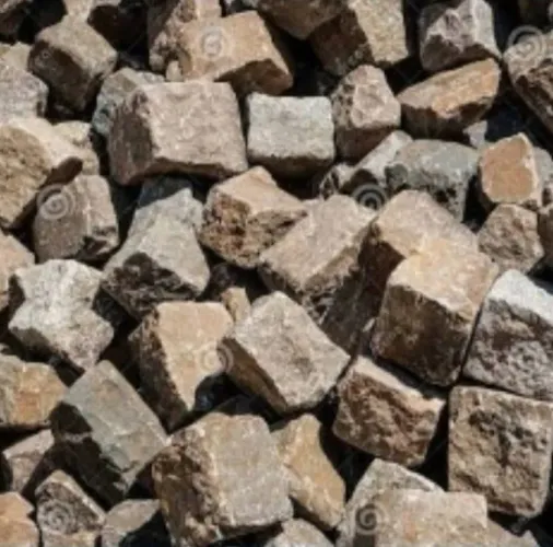 Ovenarias cortada para muro de pedras