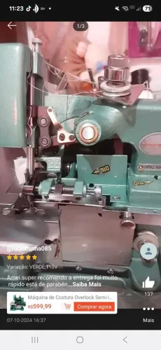 Overlock chinesinha