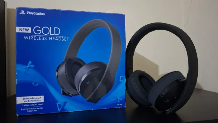 Headset New Gold Wireless PS4/PS5