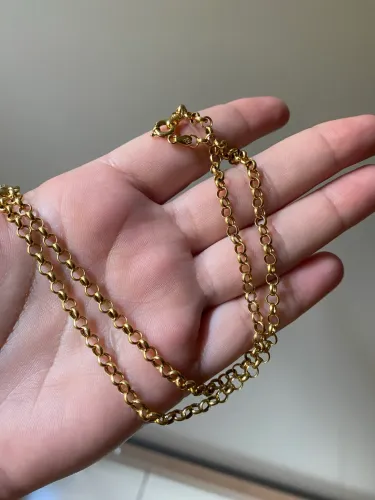 Colar Elos português em ouro 18k