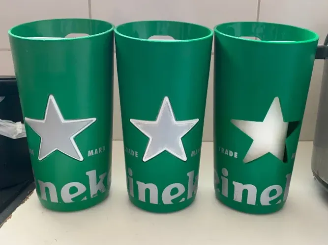 Suporte Porta Garrafa Termica Cooler Isopor Cerveja Heineken