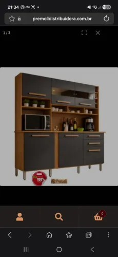 Cozinha Compacta ACEITAMOS OFERTAS pode pedir desconto para a vendedora