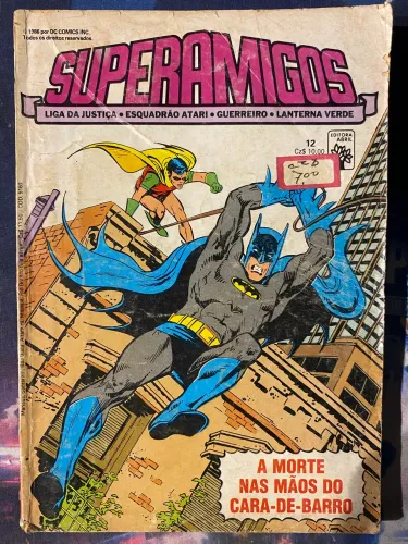 Superamigos 12 - raro complete sua coleção de HQs