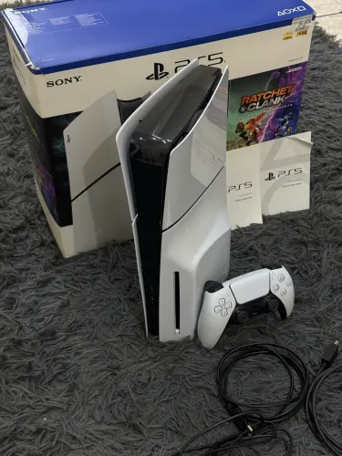 Playstation 5 Slim - Mídia Física - 1Tb - Com Garantia