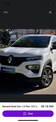 Renault Kwid Zen 1.0 Flex 12V 5P Mec. 2023
