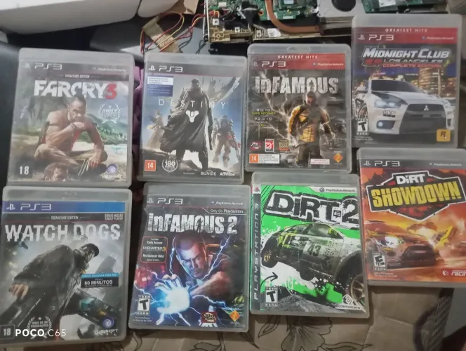 Jogos de ps3, $50 cada um 