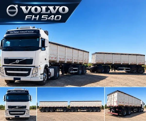 FH 540 engatado conjunto  6x4