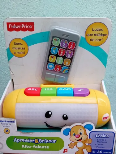 Fisher price: alto falante