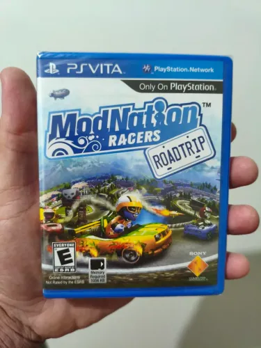 Modnation racers roadtrip de psvita novo e lacrado de fábrica 