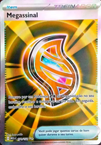 Carta Pokemon Megassinal Full'Art