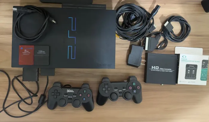 ? VENDO PLAYSTATION 2 (PS2) COMPLETO + HD DE 500 GB! ?