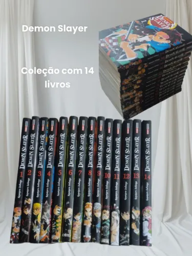 Coleção revistas Demon Slayer