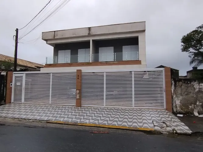 Sobrado com 2 dormitórios para alugar, 50 m² - Sítio do Campo- Praia Grande/SP