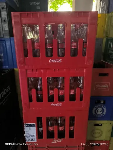 Caixa de refrigerante coca ks