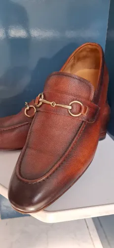 Mocassim Curatore Vero Cuoio Couro Legítimo US 9.5 BR 42.5 - Loafer Bit