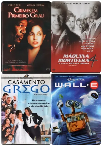 Lote com 24 Filmes Originais em DVD