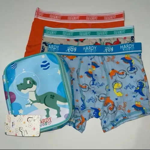 Kit 3 cuecas G infantil hardy Lingerie viscose