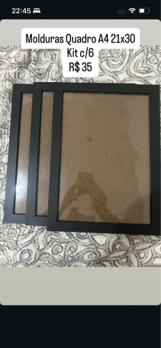 Quadros A4 21x30