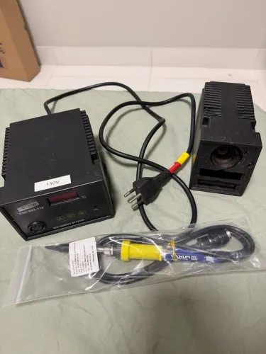 Estação de Solda Instrutherm ESD-905-110 com ferro Yaxun novo