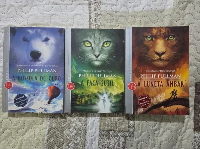Trilogia Fronteiras do Universo - Philip Pullman (3 Livros, Ponto de Leitura)