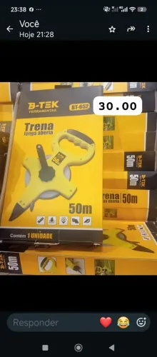 Trena 50 Metros Liquidação 