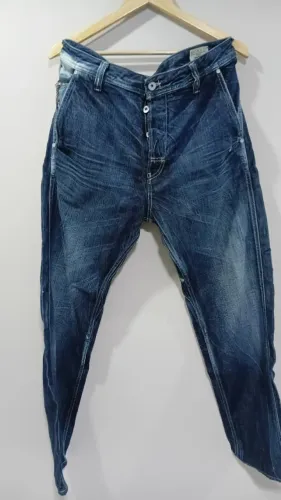 Calça Jeans Diesel Pheyo Original Azul Desbotada - W33 L34