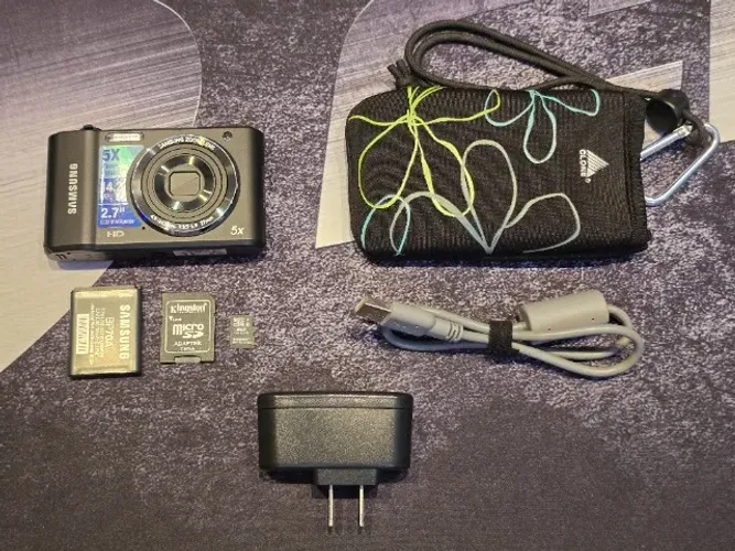Camera Digital Samsung ES91 Vintage Kit Completo