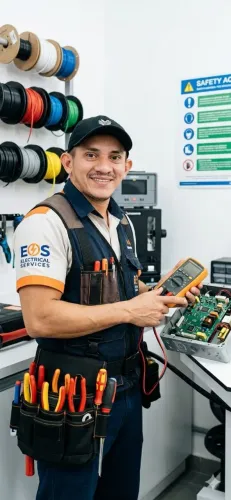 Eletricista disponível