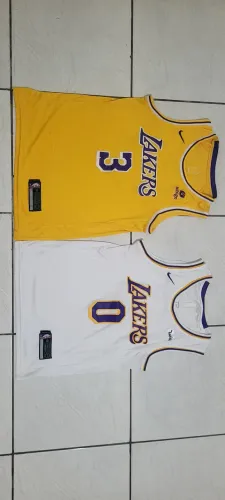 Kit 4 Camisetas  jersey nba Lakers 
